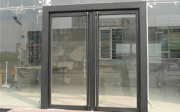 雁塔玻璃地弹门