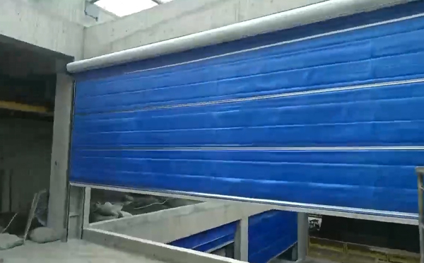 大型物流园区完成雁塔防火门整体安装工程